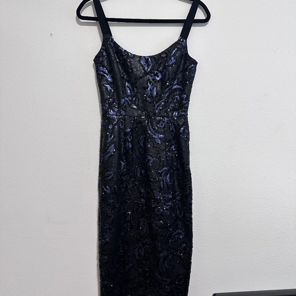 Dress The Population Cocktail Dress - Gorgeous Dark Blue